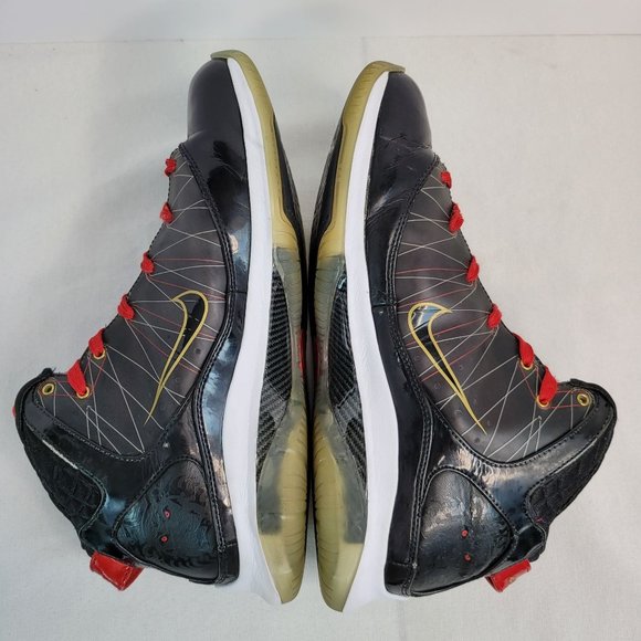 Nike LeBron 7 VII PS 2010 Bred Black Red 407639-002 US Size 10 main image 3